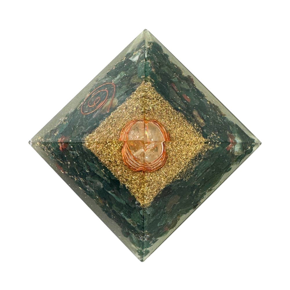 Orgonite Pyramid - Bloodstone