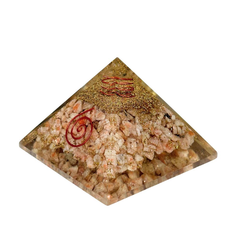 Orgonite Pyramid - Sunstone