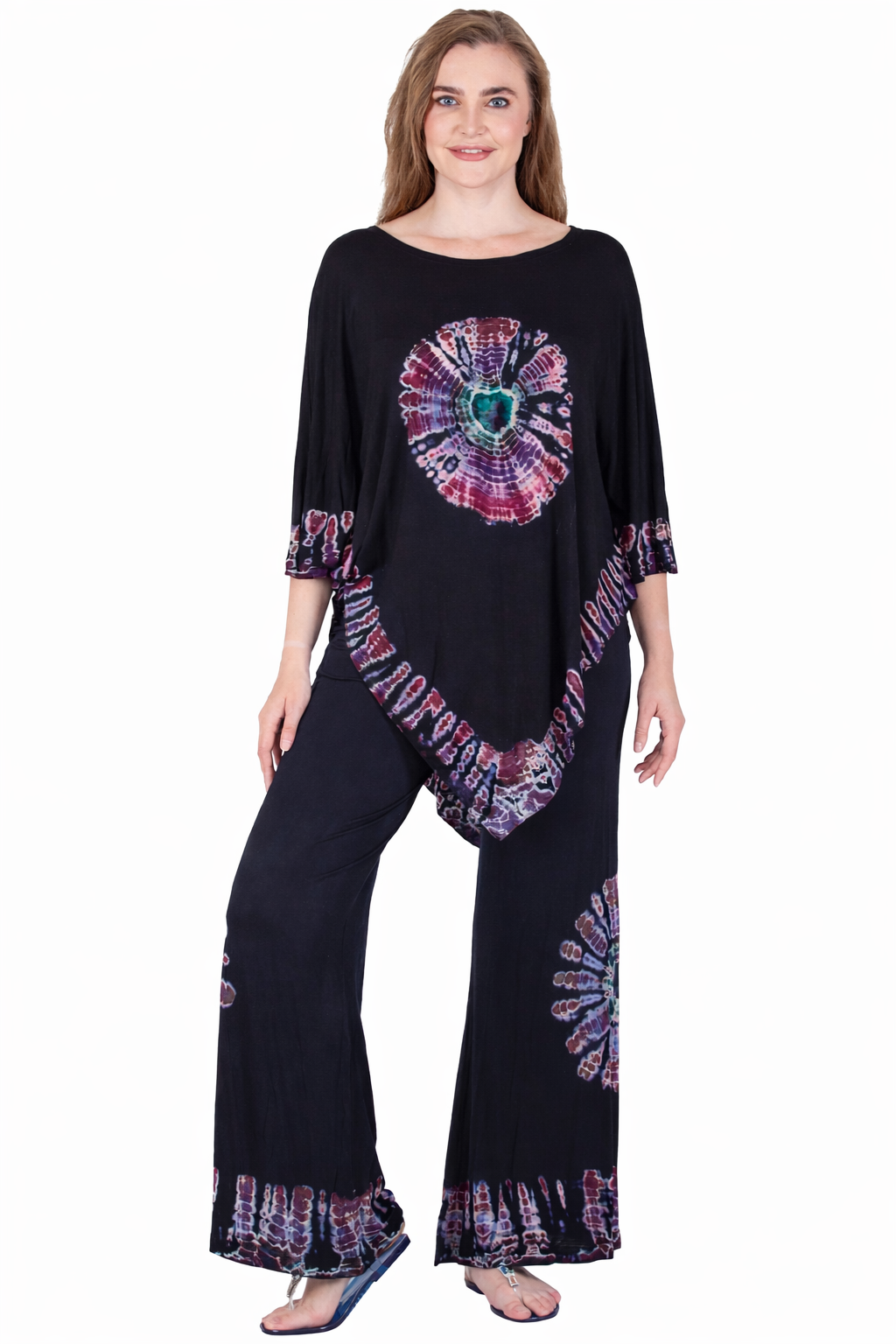 Boho Tie Dye Two Piece Set