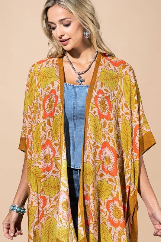 Vintage Floral Kimono