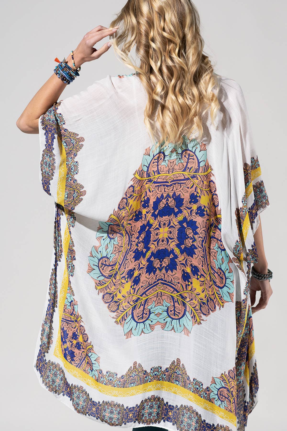 Sunburst Mandala Kimono
