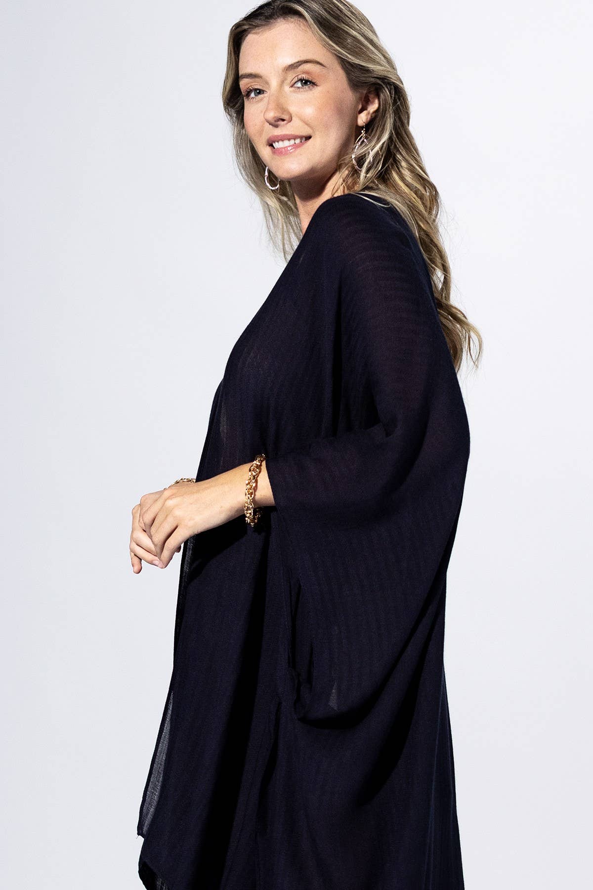 Berry Blue Kimono