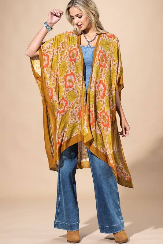 Vintage Floral Kimono
