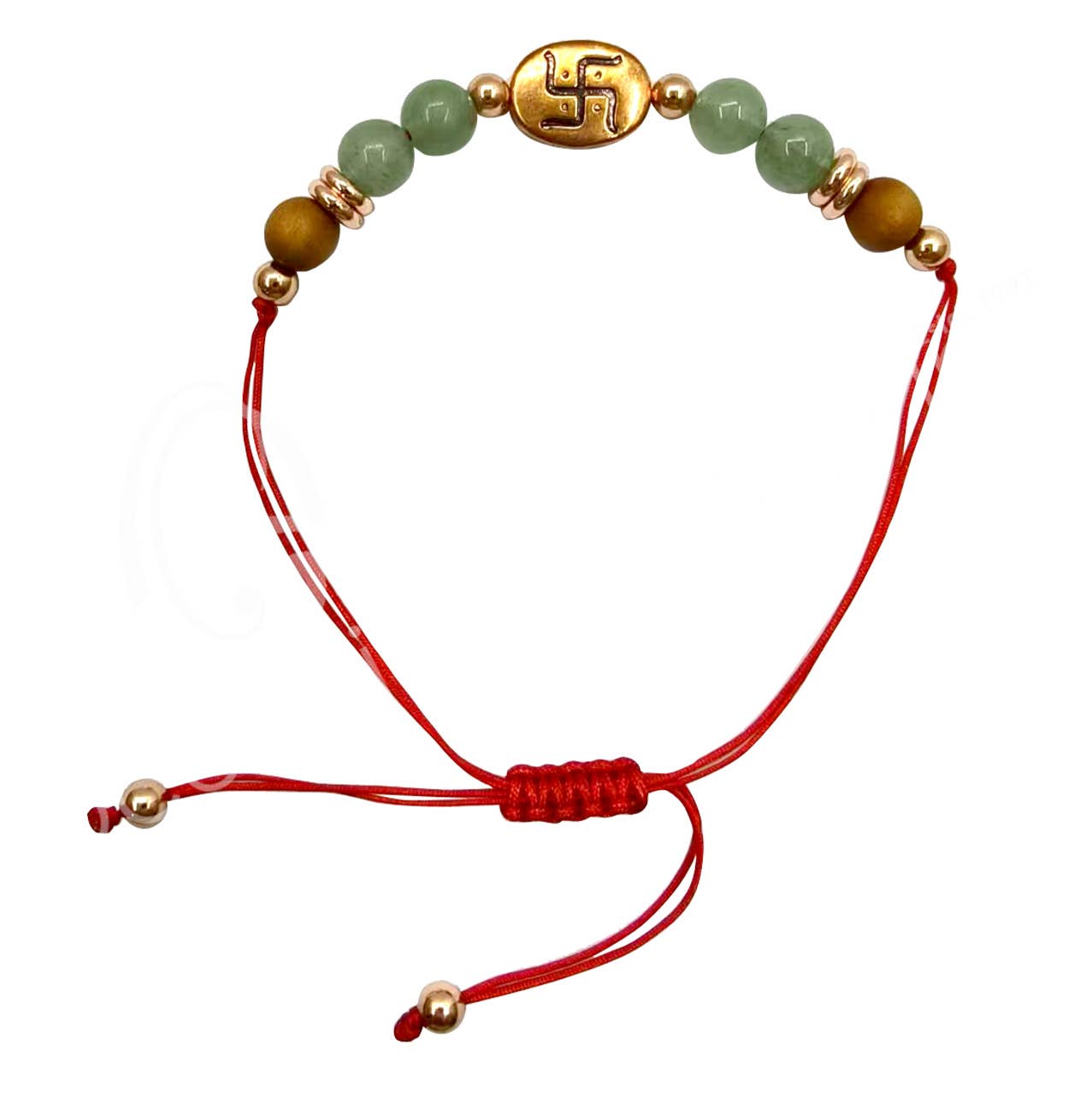 BRACELET - RAKHI FOR GOOD LUCK WITH SWASTIKA