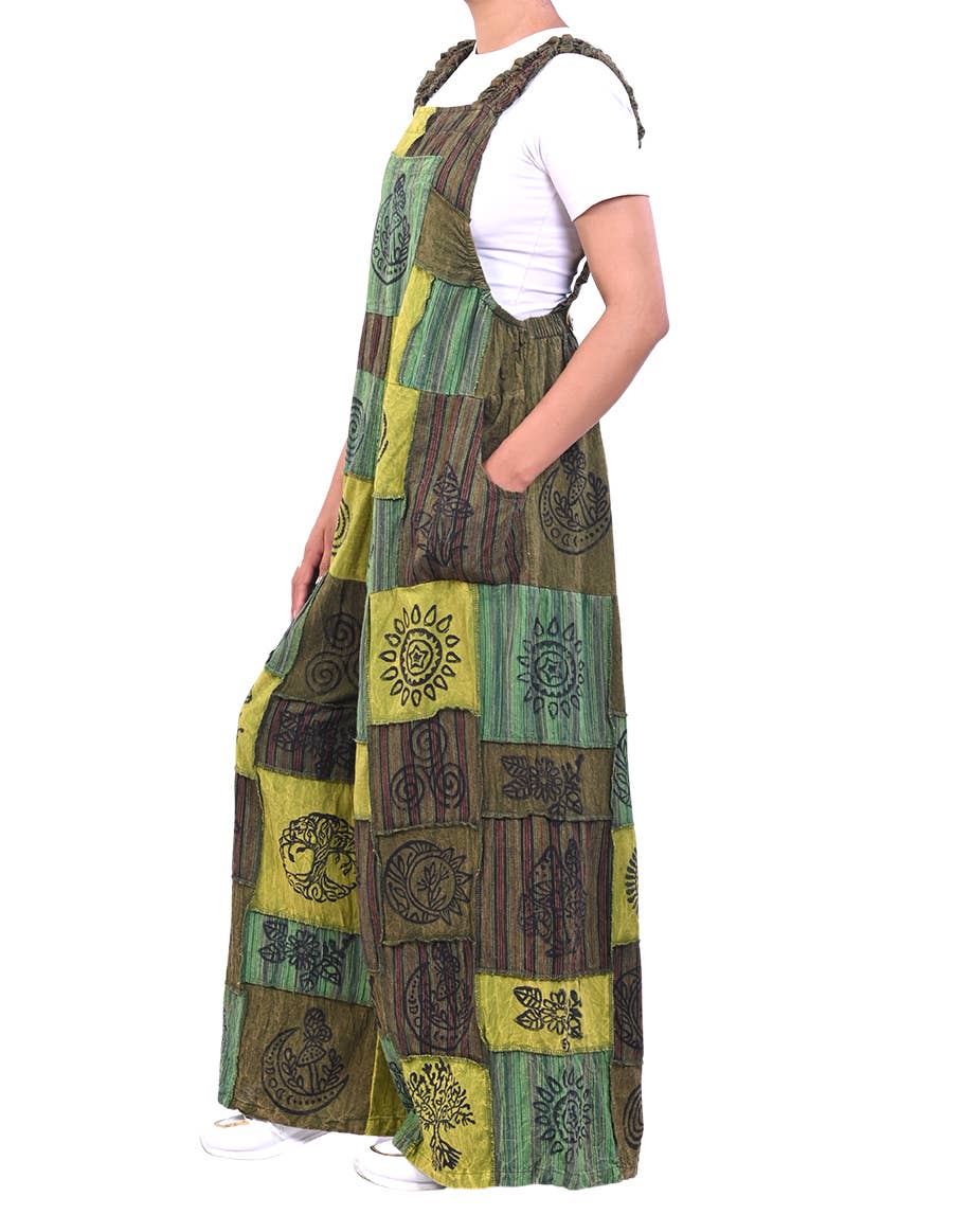 Celestial Patchwork Overall