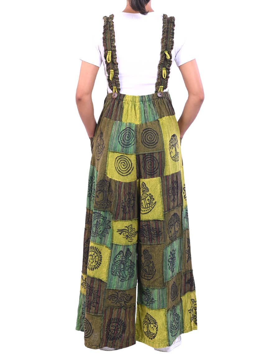 Celestial Patchwork Overall