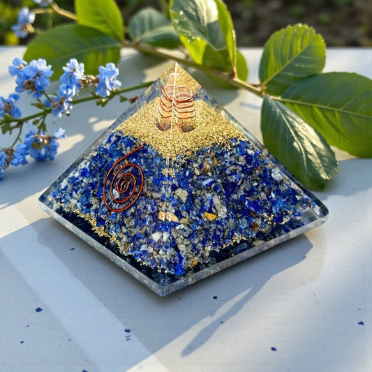 Orgonite Pyramid - Lapis Lazuli