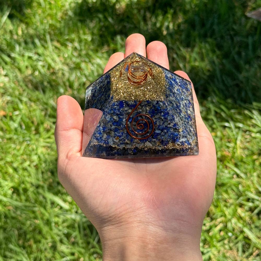 Orgonite Pyramid - Lapis Lazuli