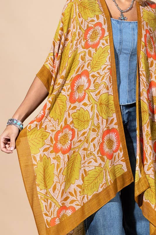 Vintage Floral Kimono