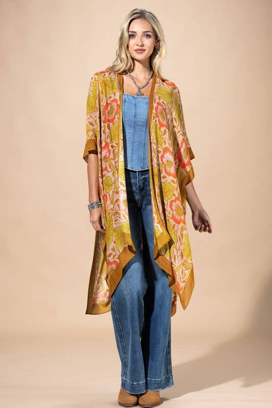 Vintage Floral Kimono