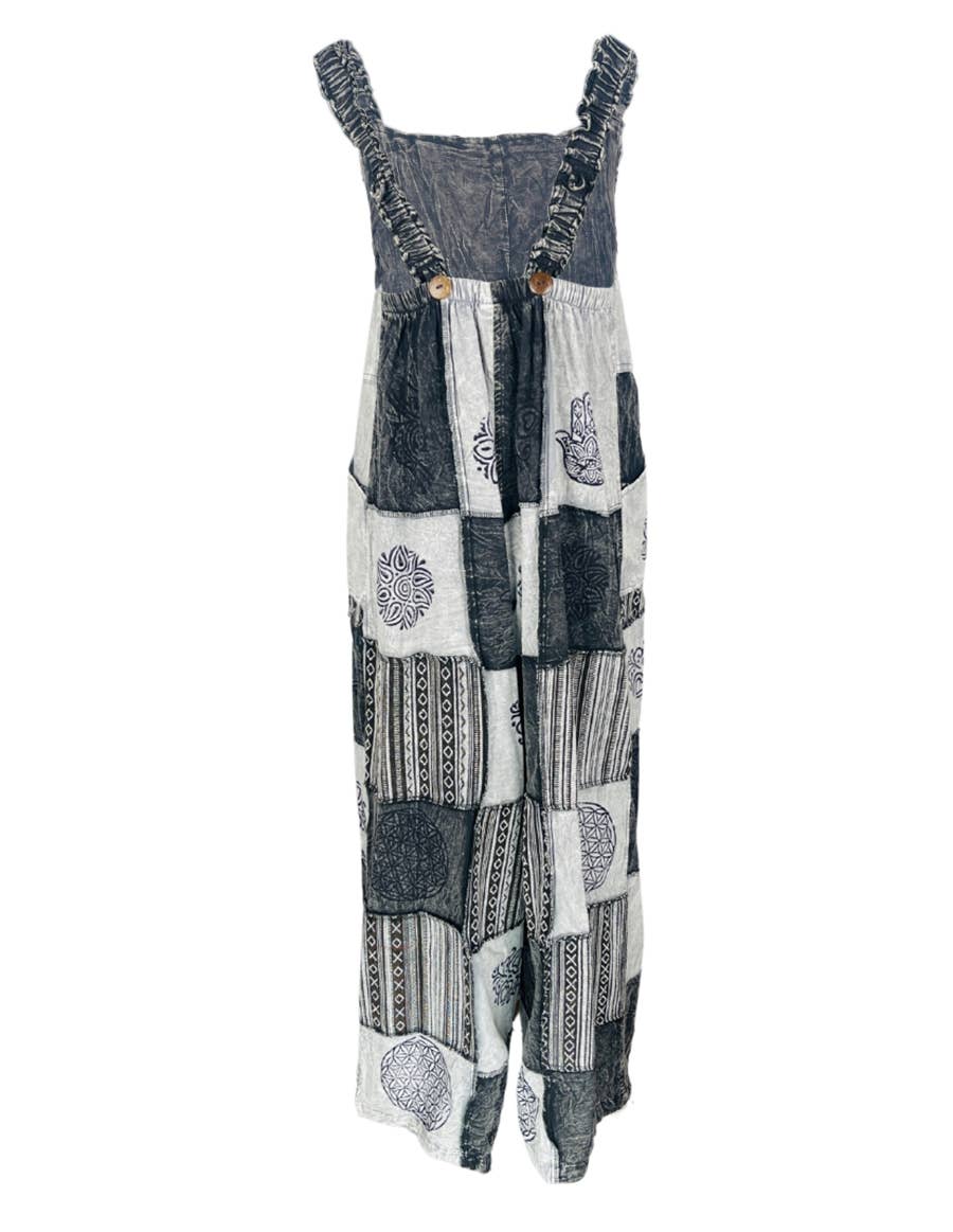 Mystic Patch Boho Overall