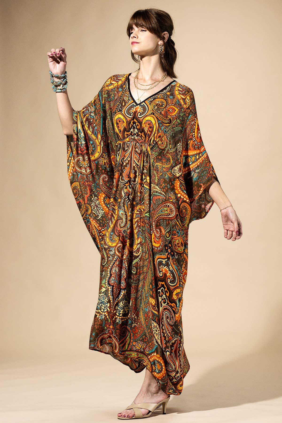 Marionette Paisley Maxi Dress