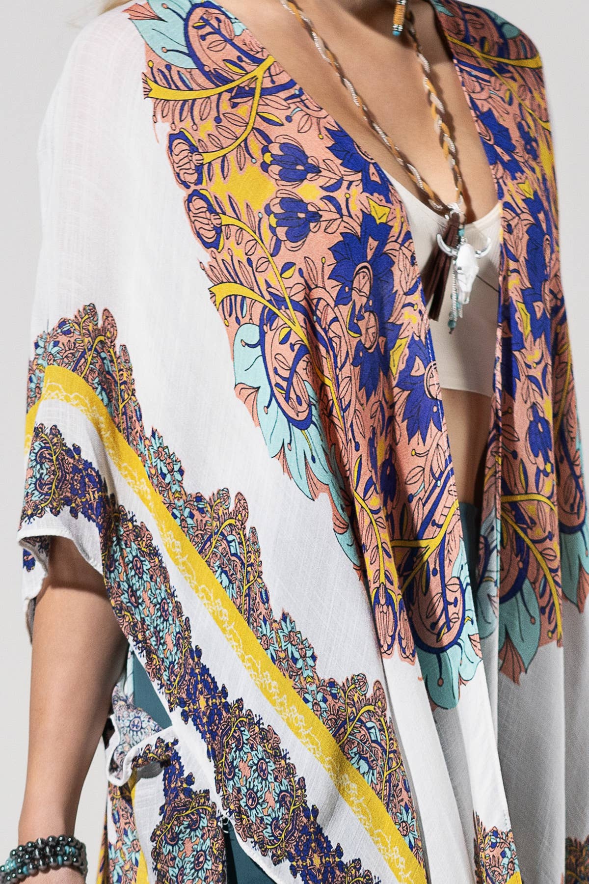 Sunburst Mandala Kimono