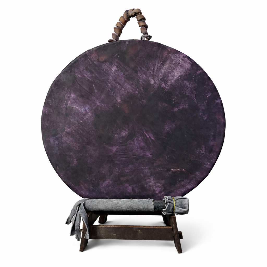 Purple Shamanic Drum – 18” Double Sided (4.5” Deep)