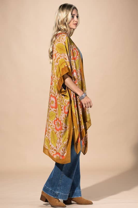 Vintage Floral Kimono