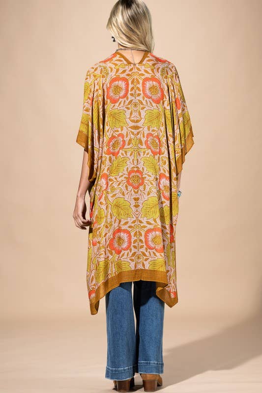 Vintage Floral Kimono