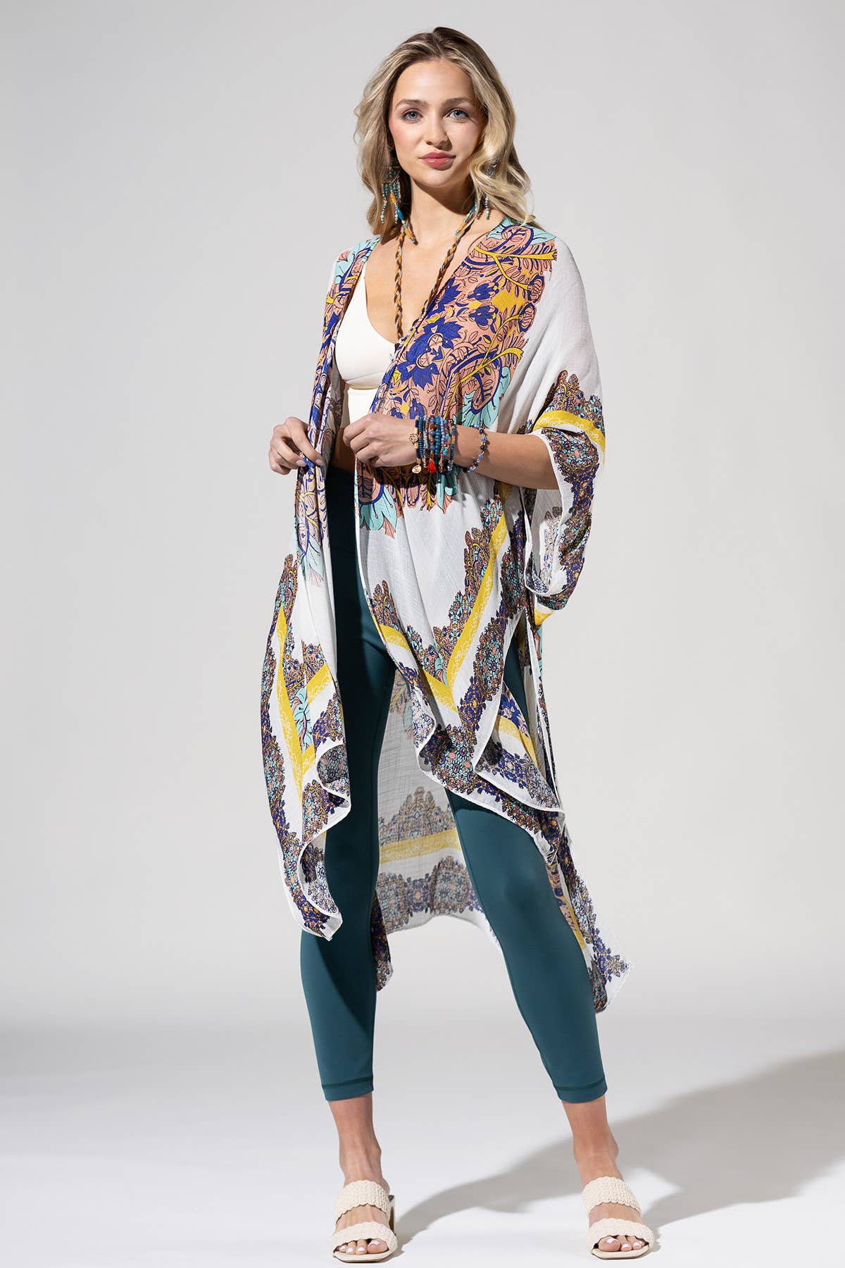 Sunburst Mandala Kimono
