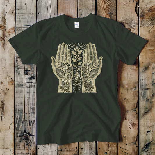 Boho Hands Unisex Tee: M