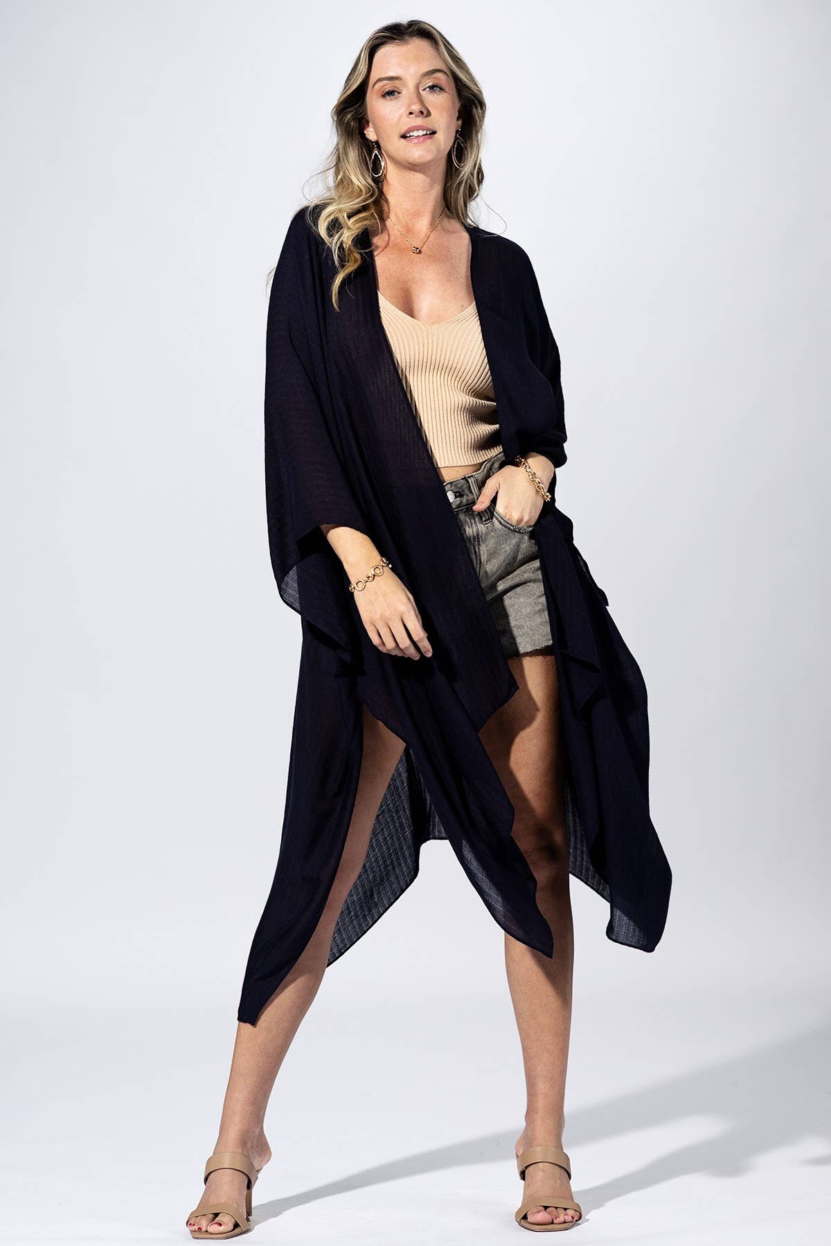Berry Blue Kimono