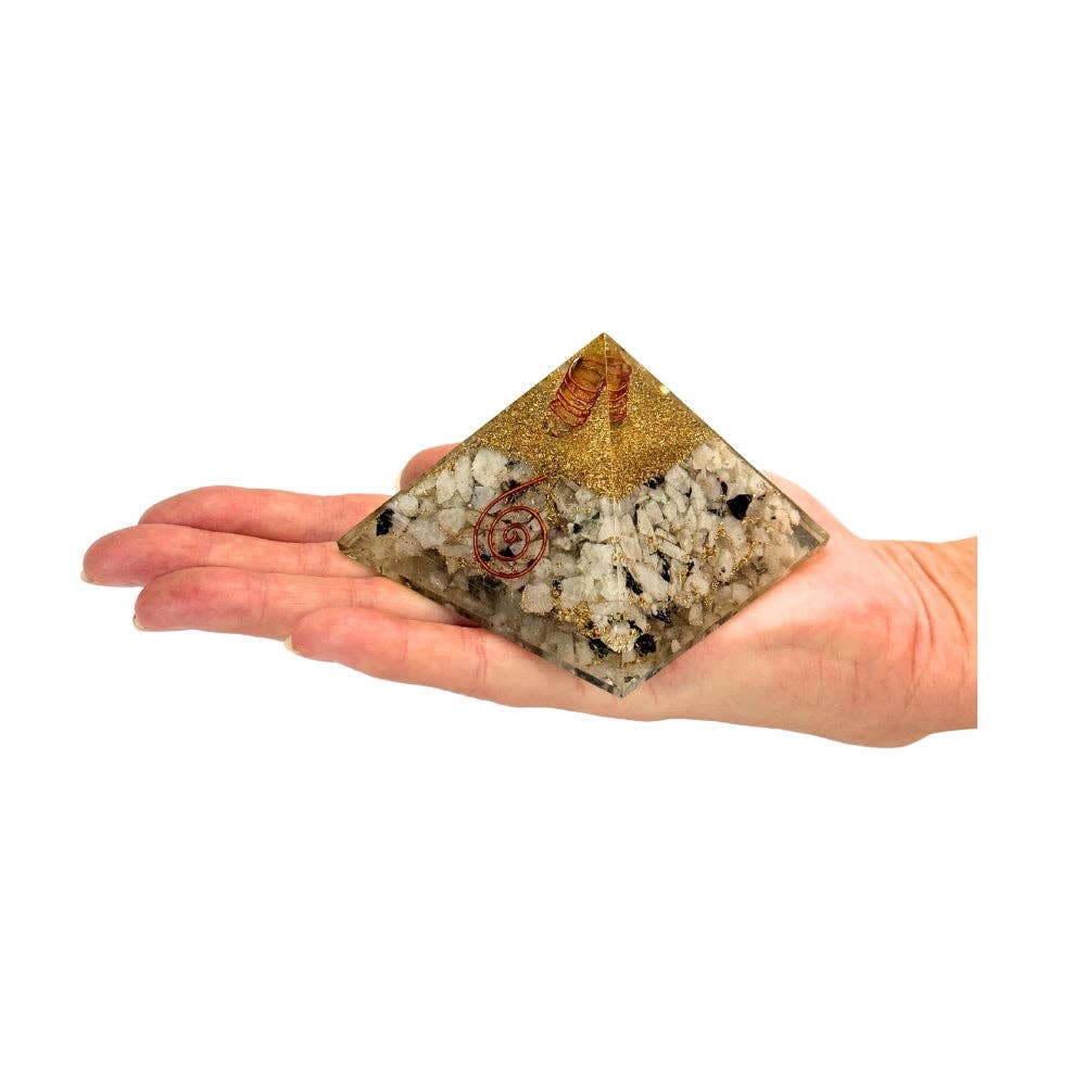 Orgonite Pyramid - Moonstone