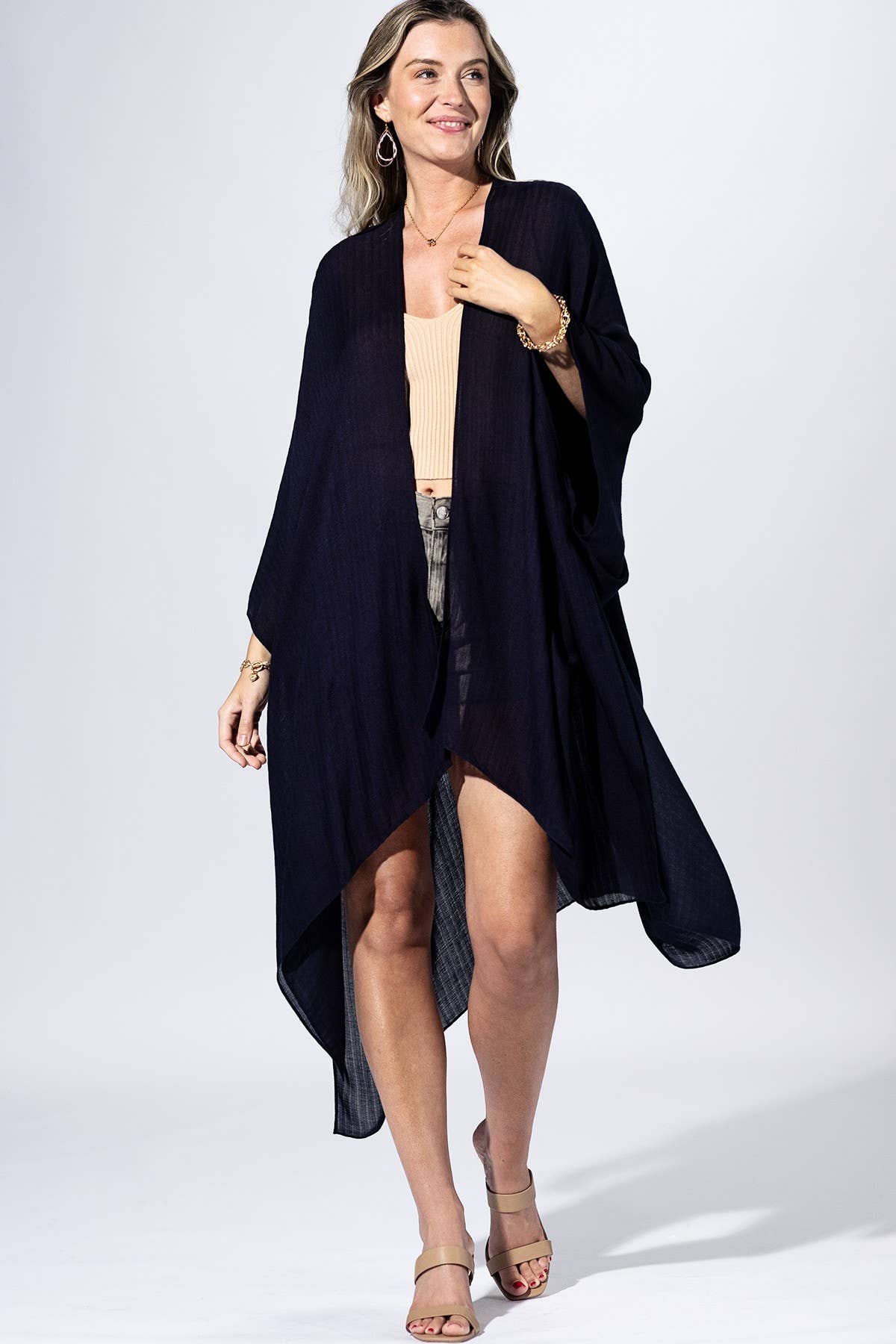 Berry Blue Kimono