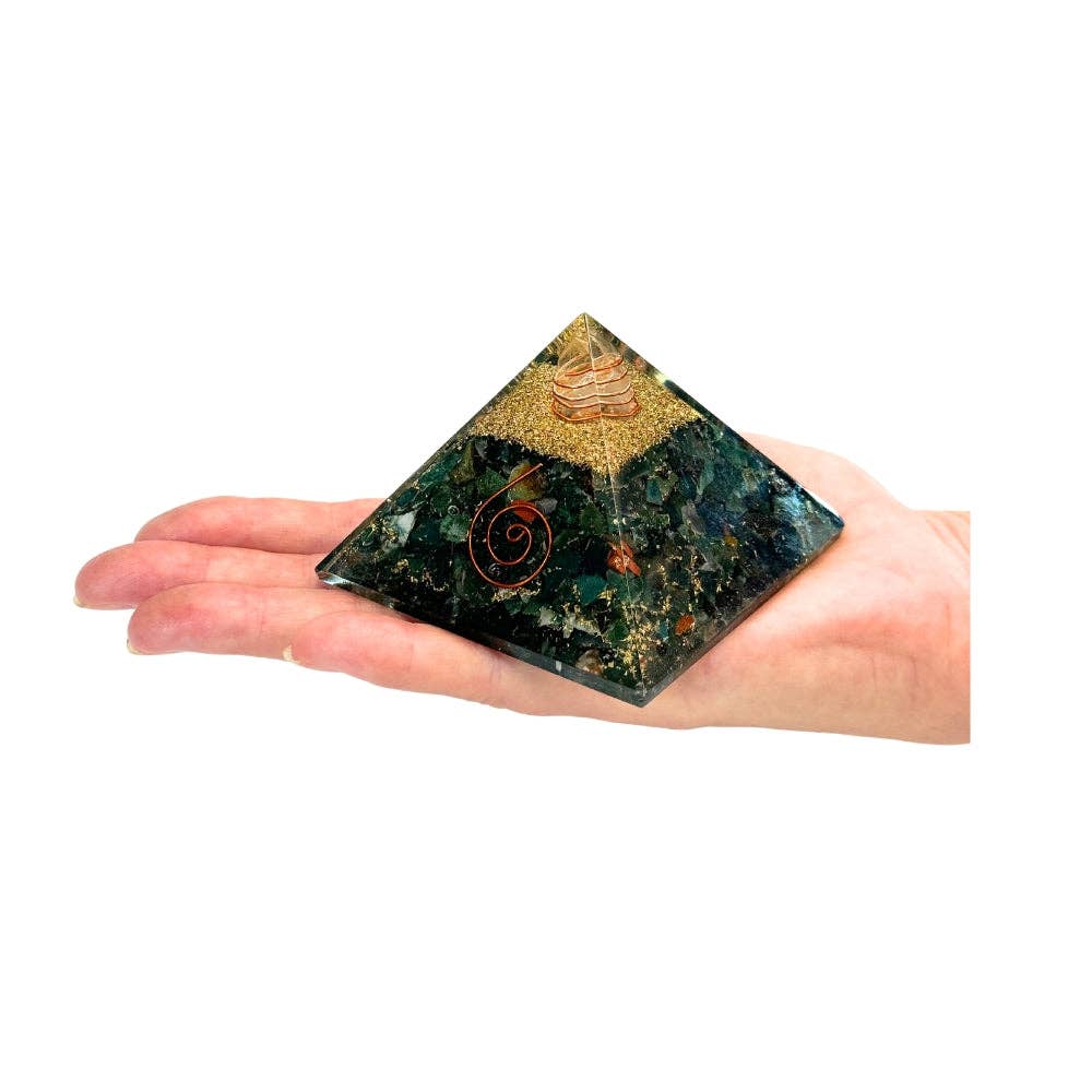 Orgonite Pyramid - Bloodstone