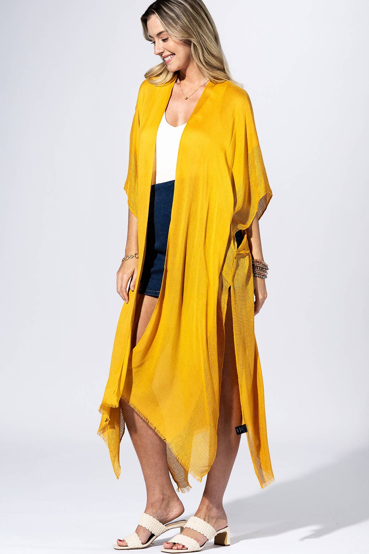 Golden Flow Kimono
